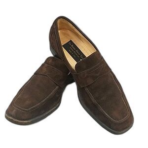 To Boot New York Men's Suede Loafers Dark brown sz 9 Casual Slip-On